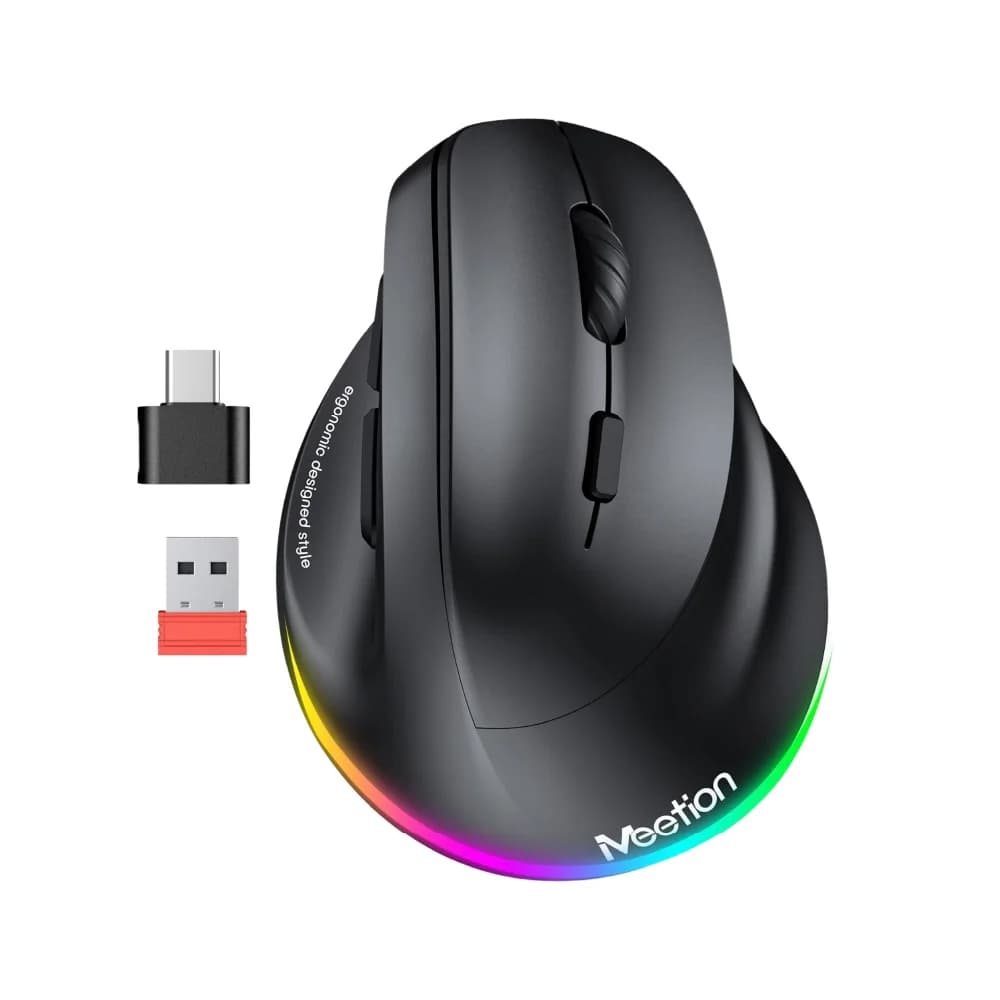 Meetion -R390- 2.4G Wireless Vertical Mouse