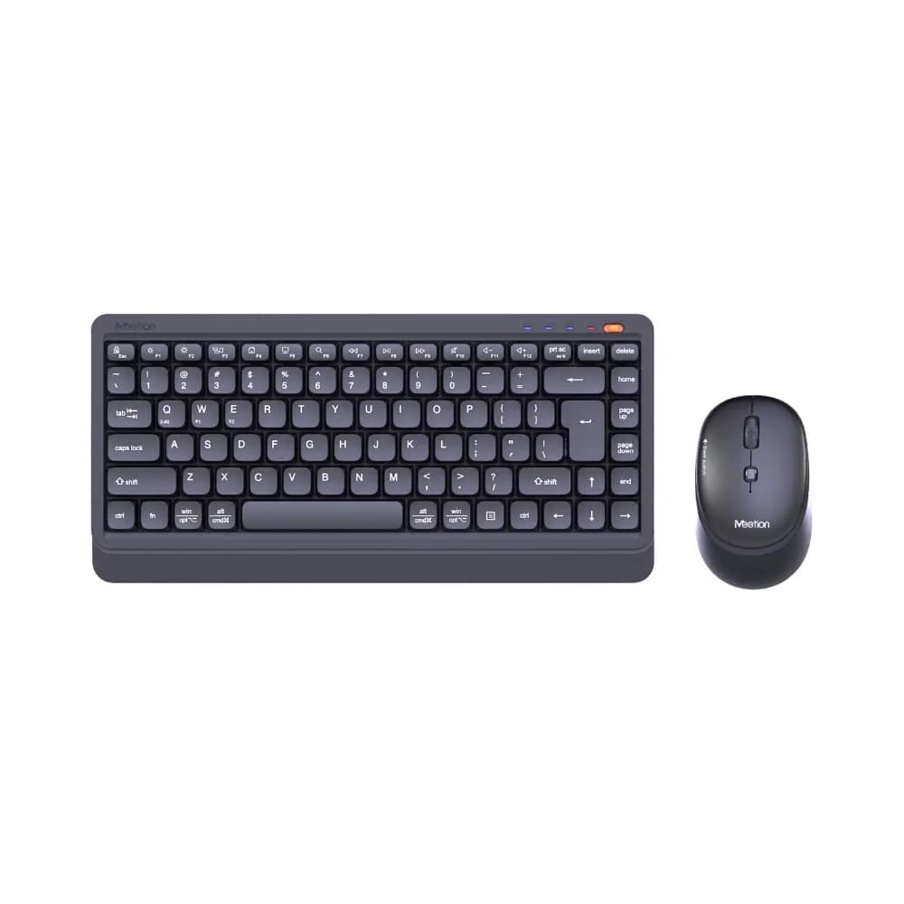 Meetion -Mini5000- 2.4G+Bluetooth 2-in-1 Combo(keyboard+mouse) Black US