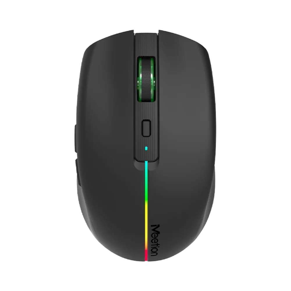 Meetion -Anywhere3- 2.4G+Bluetooth+Wired Office Mouse Black