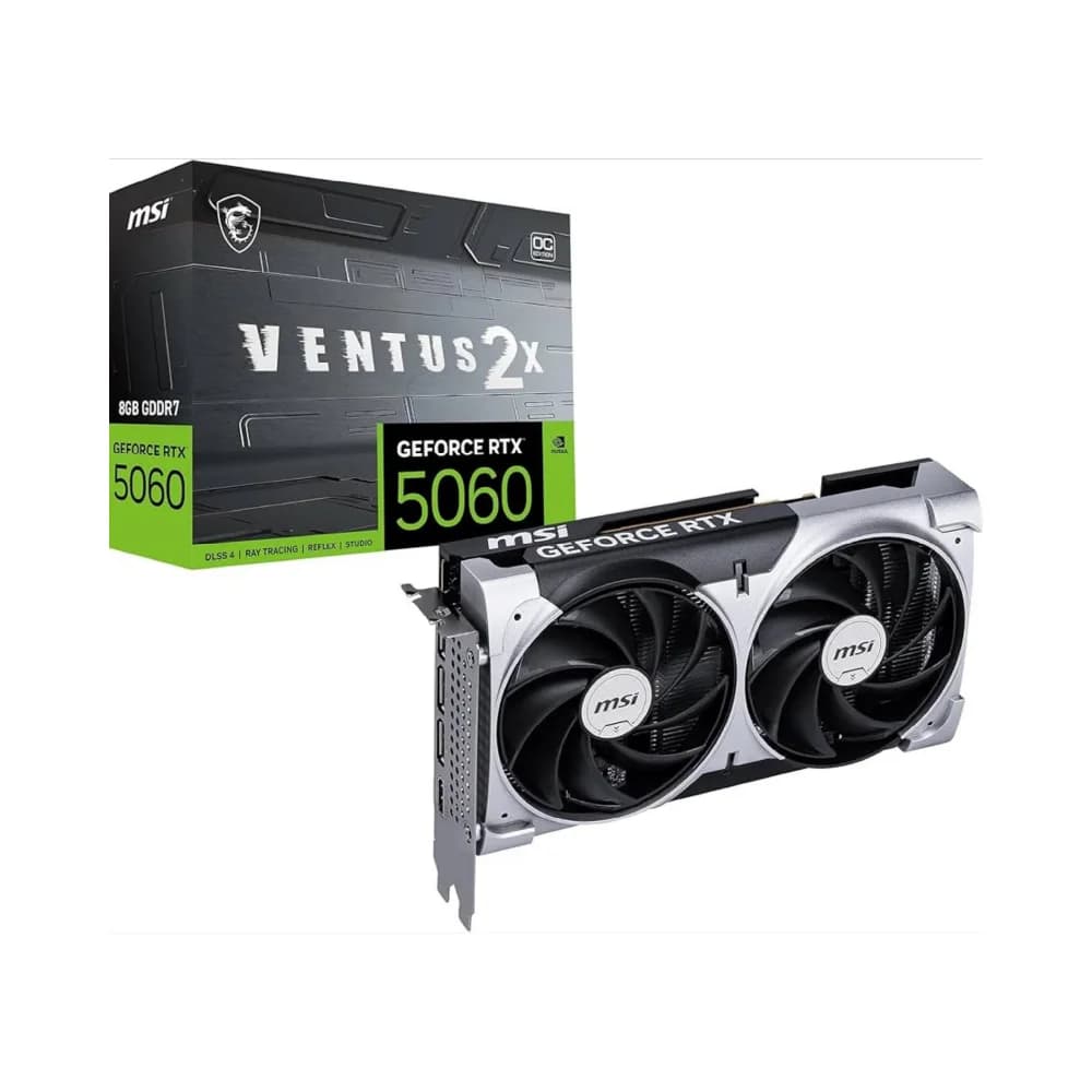 MSI GeForce RTX 5060 8G VENTUS 2X OC NVIDIA 8 GB GDDR7