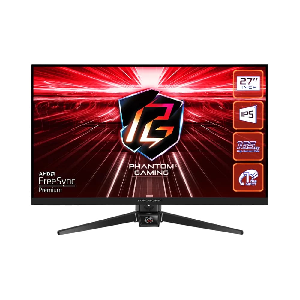 MONITOR GAMING ASROCK – PG27FF1A – 165Hz – 1ms – 27” FHD (1920×1080) Flat IPS Display NEW