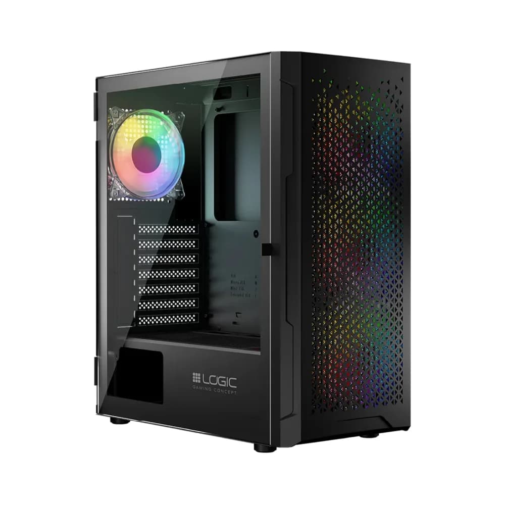 PC GAMING – LOGIC ARAMIS – 700W – B550M-HDV – RAM 16GB DDR4 – NVME 512GB – PROC RYZEN5 6 TRAY 5600X – COOLER MULTI – RTX 5060 8GB – NEW