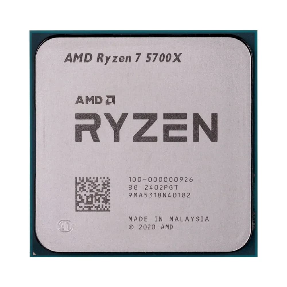 Ryzen 7 Tray 5700X 3,4Ghz Max Boost 4,6