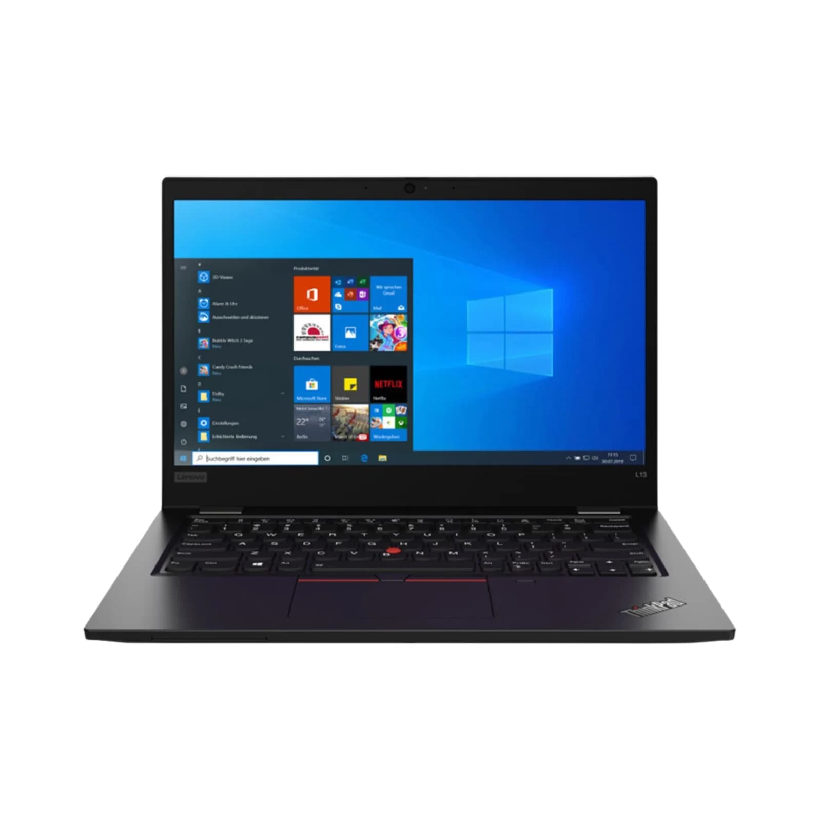 LENOVO THINKPAD L14 GEN1 – RAM 16GB – PROC I5 GEN10 – SSD 256GB – GRAF 8GB TOT – DISP14.1″ FHD – USED